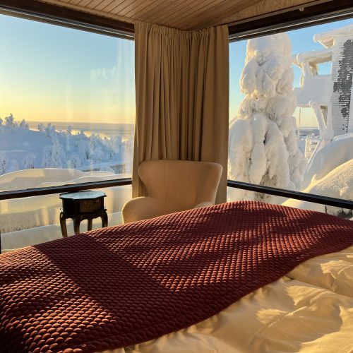 Ruka_lapland_bedroom_view