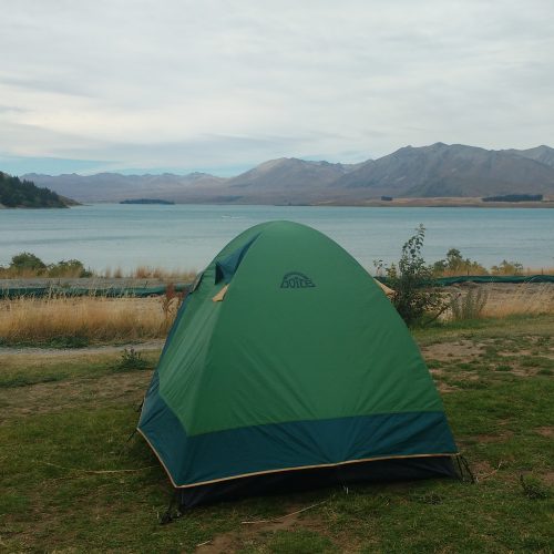 new-zealand-camping-lake-tekapo-sunset