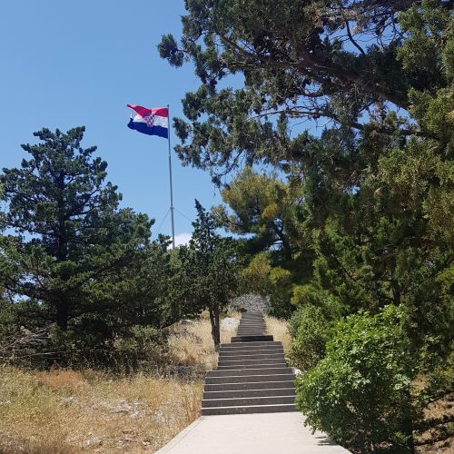 split marjan hill stairs croatia